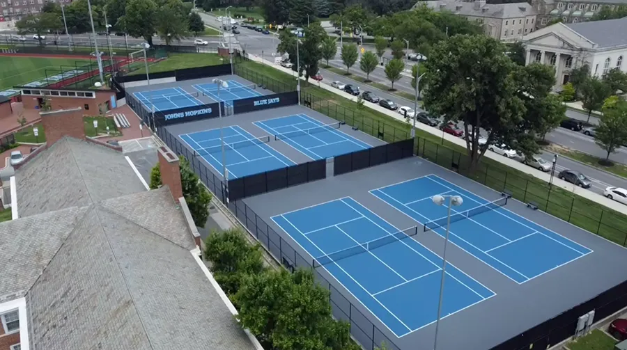 Tennis Courts at Johns Hopkins